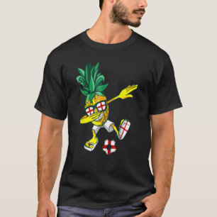 England Dabbing Ananas England Fußball Englisch P T-Shirt