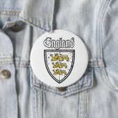 England Drei Löwen Holzschild Button (Beispiel)