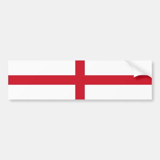 England/englische Flagge Autoaufkleber (Vorne)