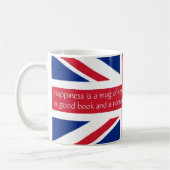 England English Happiness Teebuch Narrowboat Tasse (Links)
