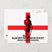 England erwartet von jedem Mann seine Pflicht Postkarte (Vorne/Hinten)