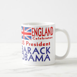ENGLAND feiert US Präsidenten Obama Souvenirs Kaffeetasse