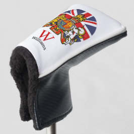 England Flag and Wappen Golf Head Cover Headcover