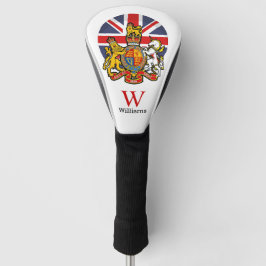 England Flag and Wappen Golf Head Cover Headcover