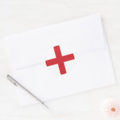 England Flag Classic Round Sticker (Umschlag)
