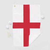England Flag English Patriotic Golfhandtuch (Insitu)