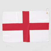 England Flag English Patriotic Golfhandtuch (Horizontal)