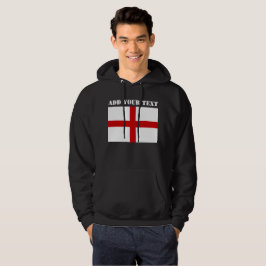 England Flag Football Soccer Vereinigtes Königreic Hoodie