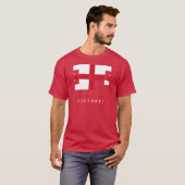 ENGLAND FLAG FOOTBALL SPIEL vorne - DREI LIONEN! T-Shirt (Vorne ganz)