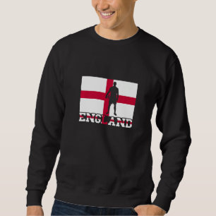 England Flag Fußball Ball Proud Football Eng Sweatshirt