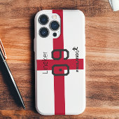 England Flag Fußball Stolz Benutzername Nummer iPhone Hülle