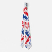 ENGLAND FLAG KCALIMA Effekt von Masanser Krawatte (Rückseite)