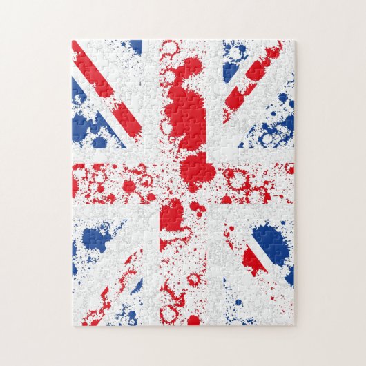 ENGLAND FLAG KCALIMA Effekt von Masanser Puzzle (Vertikal)