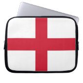 England Flag Laptop Sleeve (Vorderseite)