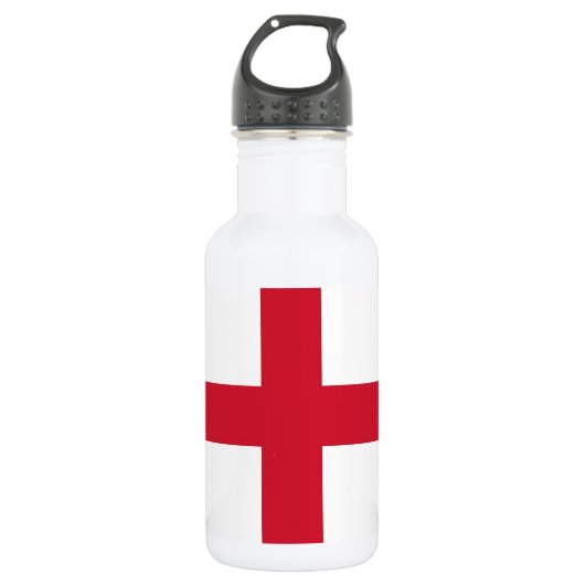 England Flag Liberty Flasche Trinkflasche (Vorderseite)