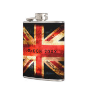 England flag London travel vacation 4 names Flachmann (Links)