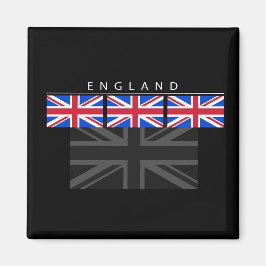England Flag Magnet (Vorne)