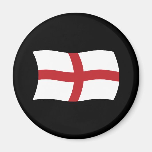 England Flag Magnet (Vorne)