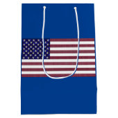 England Flag Medium Gift Bag Mittlere Geschenktüte (Rückseite)