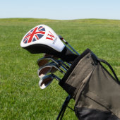 England Flag Monogram Golf Head Cover Headcover (In SItu)