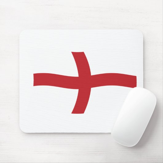 England Flag Mousepad (Mit Mouse)