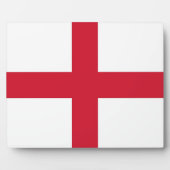 England Flag Plaque Fotoplatte (Vorderseite)