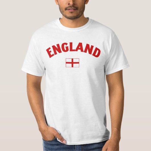 England Flag T-Shirt (Vorderseite)
