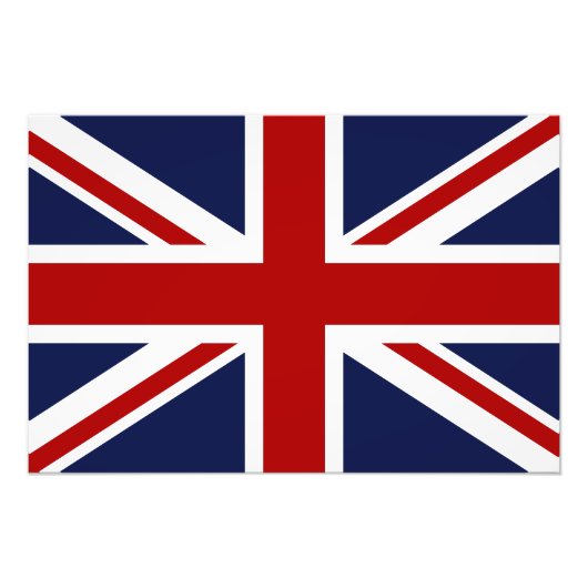 England-Flagge 3 Fotodruck (Vorne)