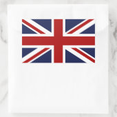 England-Flagge 3 Rechteckiger Aufkleber (Tasche)