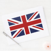 England-Flagge 3 Rechteckiger Aufkleber (Umschlag)