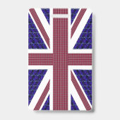 England-Flagge, Abzeichen der britischen Flagge Ausweis (Rückseite)
