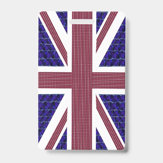 England-Flagge, Abzeichen der britischen Flagge Ausweis (Vorderseite)