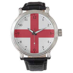 England-Flagge Armbanduhr
