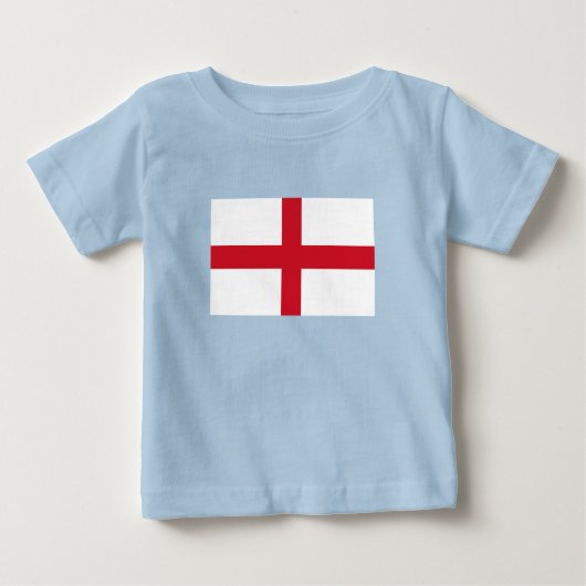 England-Flagge Baby T-shirt (Vorderseite)