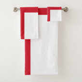 England-Flagge Badhandtuch Set (Insitu)