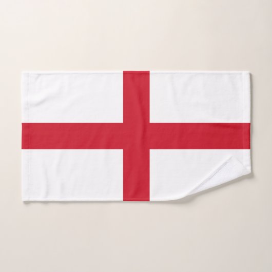 England-Flagge Badhandtuch Set (Handtuch)