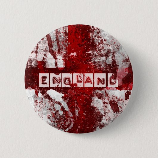 England-Flagge Button (Vorderseite)