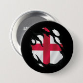England-Flagge Button (Vorne & Hinten)