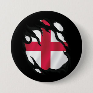 England-Flagge Button
