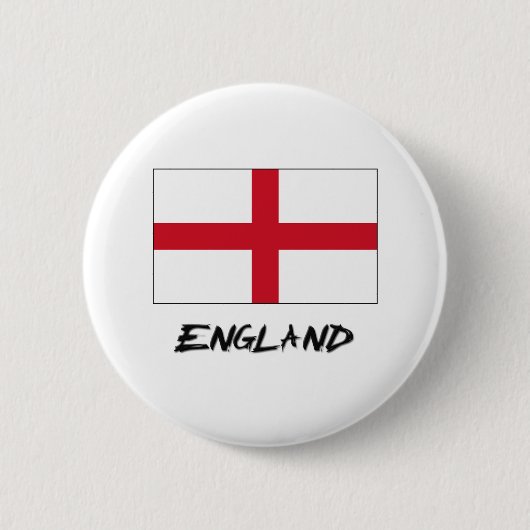 England-Flagge Button (Vorderseite)