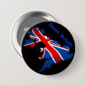 England-Flagge Button (Vorne & Hinten)