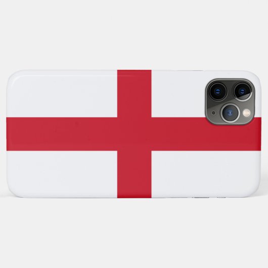 England-Flagge Case-Mate iPhone Hülle (Rückseite (Horizontal))
