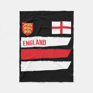 England-Flagge Englisch Fußball-Fan Männer Frauen Fleecedecke