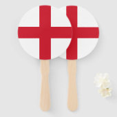 England-Flagge Fächer (Vorne und Hinten)