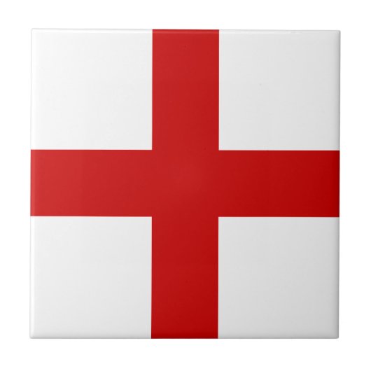 England-Flagge Fliese (Vorderseite)
