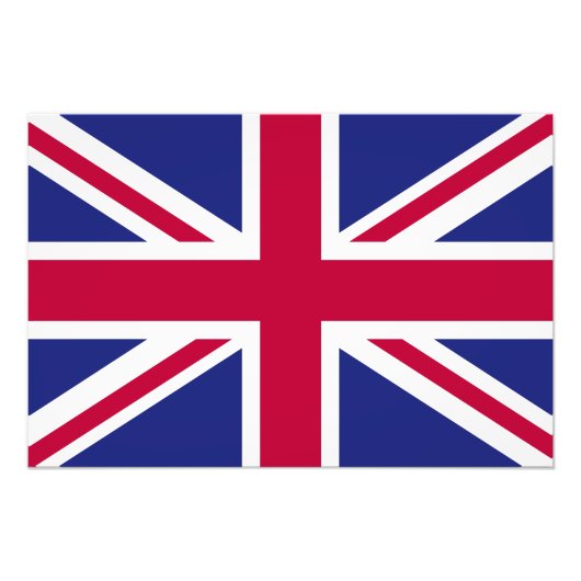 England-Flagge Fotodruck (Vorne)