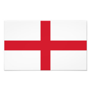 England-Flagge Fotodruck