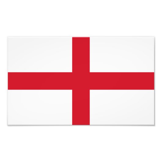 England-Flagge Fotodruck (Vorne)