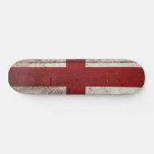 England-Flagge für altes Holzkörnchen Skateboard (Horizontal)