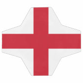 England-Flagge Fußball (Flach)